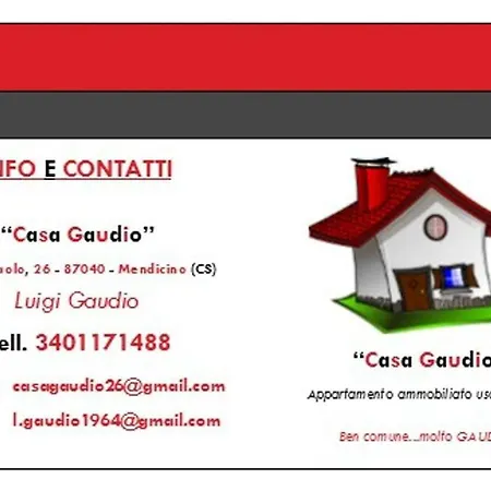 Casa Gaudio 公寓 Cerisano